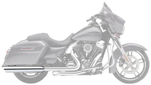 Cobra 4" Twin Chrome Mufflers (6106)