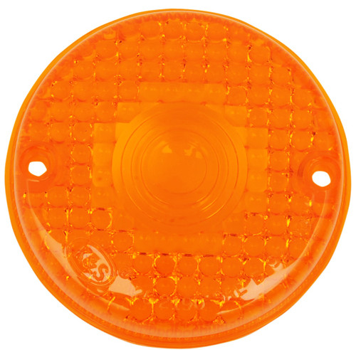 K&S DOT Compliant Amber Orange Turn Signal Lens (25-2190)