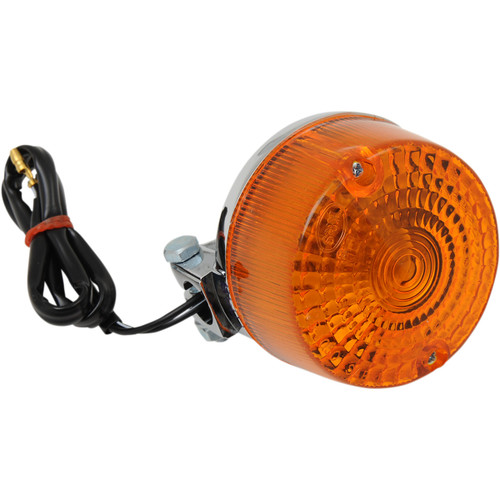 K&S DOT Compliant Turn Signal w/Amber Lens (25-1056)