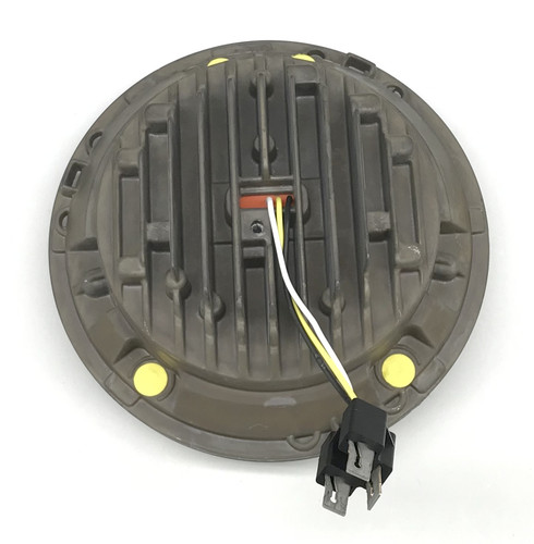 JW Speaker 7" EVO 2 Dual Burn Black Headlight (0554941)