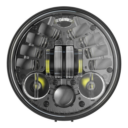 JW Speaker 5.75" Pedestal Mount Adaptive 2 LED Black Headlight (0555111)