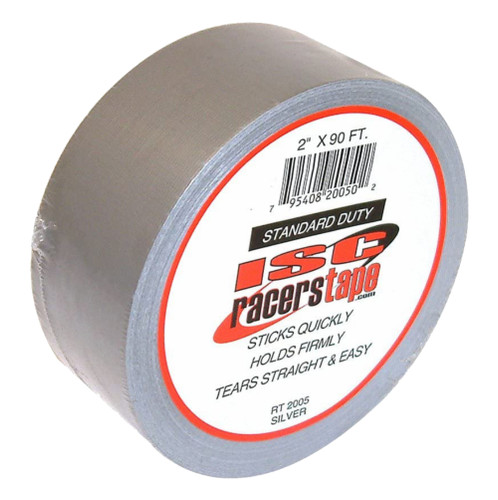 ISC Racers Tape 2" x 90 Foot Silver (RT2005)