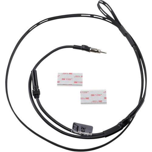 J&M FLEXPOWER Passive AM/FM/WB Antenna '89-13 Harley RoadGlide (FPA-HCFM-P)