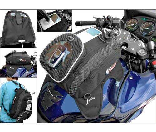 Gears I-Wire Magnetic Motorcycle Tank Bag (100174-1)