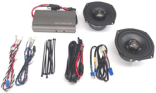 Hogtunes 225 Watt Amp & Front Speaker Kit (225 SG KIT-AA)