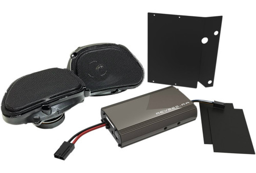 Hogtunes 225 Watt Amp and Front Speaker Kit (225 RG KIT-AA)