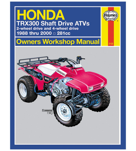 Haynes Repair/Service Manual '88-00 Honda TRX300 (M2125)