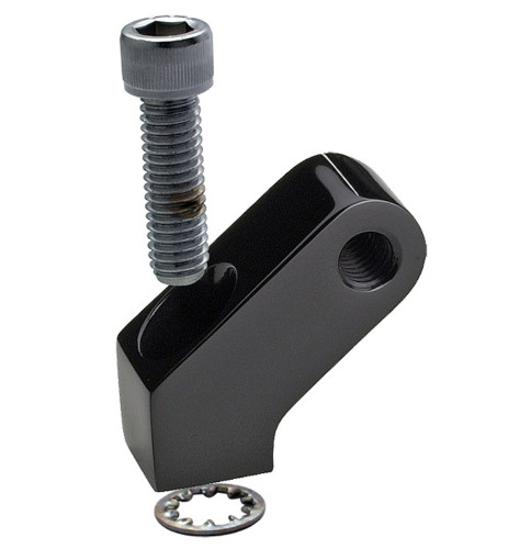 Headwinds Black Headlight Mounting Block 1.25" Fwd x 1" Fwd (1-0004ZA)