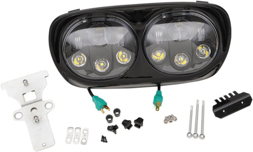 Headwinds 5-3/4" Headlight Assembly Black (8-9552-02BA)