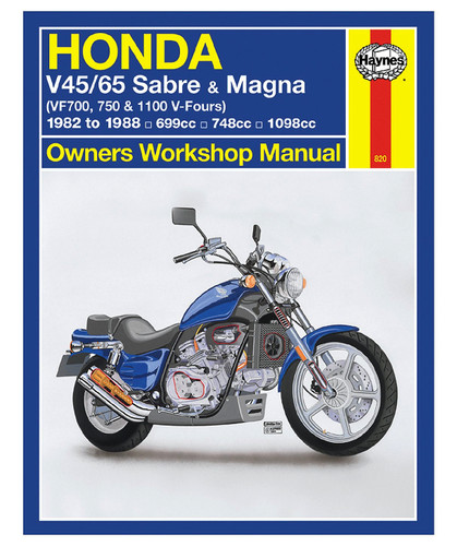 Haynes Repair/Service Manual '82-88 Honda VF700/750/1100 Sabre/Magna (M820)