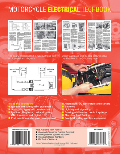 Haynes Motorcycle Electrical Service & Maintenance Techbook (M3471)