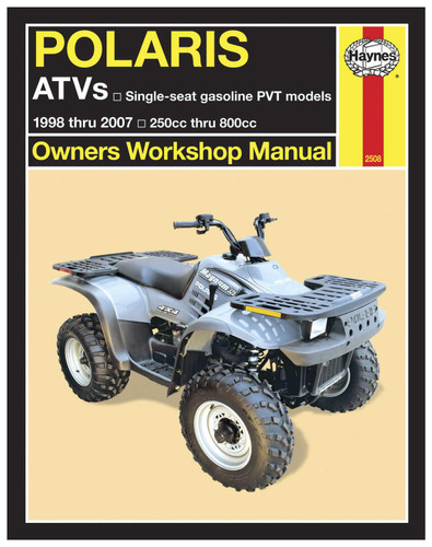 Haynes Repair/Service Manual for '98-07 Polaris ATV 250-800cc (M2508)