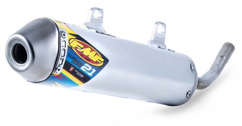 FMF Turbinecore 2.1 Spark Arrestor Silencer Aluminum/Stainless Steel (025210)