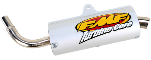 FMF Turbinecore Spark Arrestor Slip-On Silencer | Aluminum/SS | PW50 (024035)