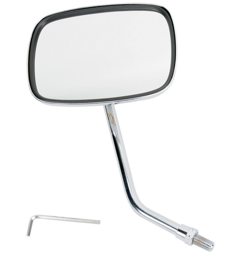 Emgo Ride Free Gold/Chrome Ridge Side Mirror w/Left Thread Yamaha (20-31759A)