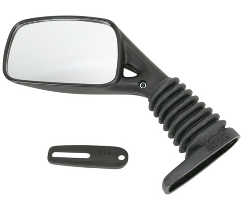 Emgo Mark II Fairing Mount Left Black Mirror (20-25182)