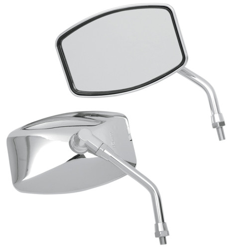 Emgo Big One Chrome Cruiser Mirrors (pair) (20-42460)