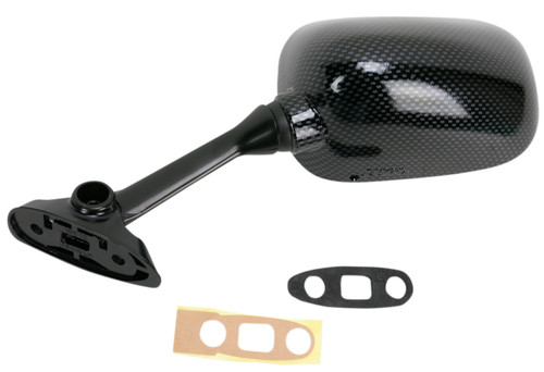 Emgo Carbon Fiber Mirror Left Hand (20-69724)