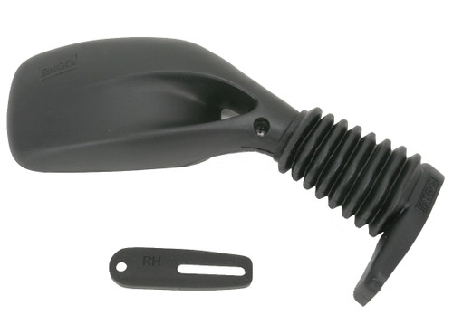Emgo Mark II Fairing Mount Right Black Mirror (20-25181)