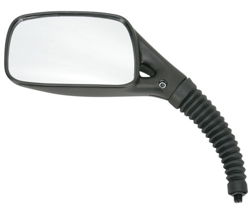 Emgo Mark II Left-Side Black Motorcycle Mirror (20-25172)