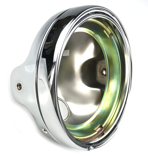 Emgo 7'' Side Mount Chrome Headlight Shell (66-65040)