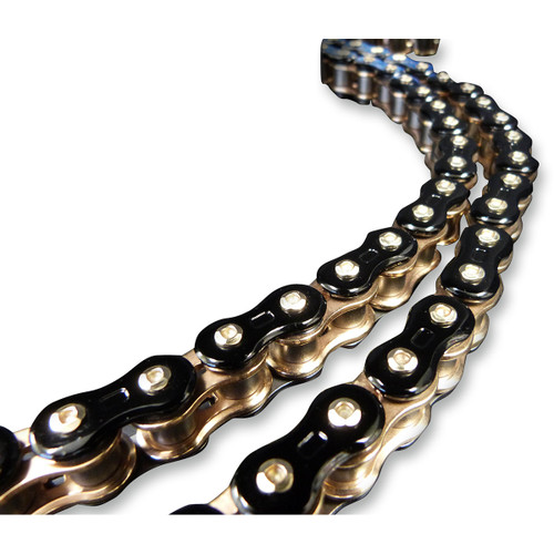 EK 525Z Series Chain Black/Gold 120 Links (525Z3D-120KG)