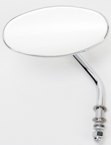 Emgo Chrome Universal Steel Mirror Stamped Steel Right or Left (20-34830)