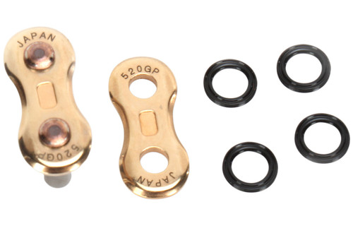 EK 520GP Gold Rivet Master Link (520GP/3D-MLJ/G)