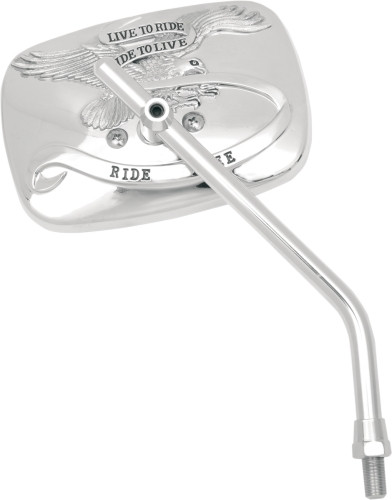 Emgo Live To Ride Right Chrome Mirror (20-31701A)