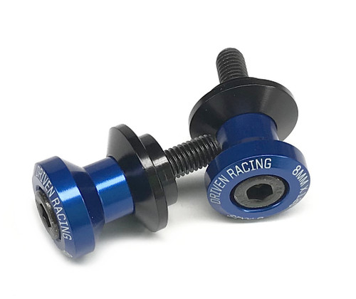 Driven D-Axis Swingarm Spools Blue 8mm (DXS-8 BL)