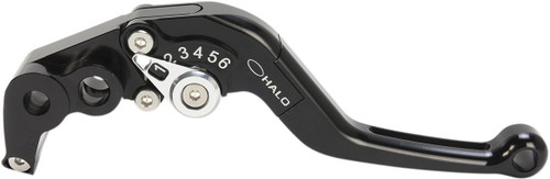 Driven Halo Adjustable Folding Black Brake Lever w/Silver Switch (DFL-AS-720)