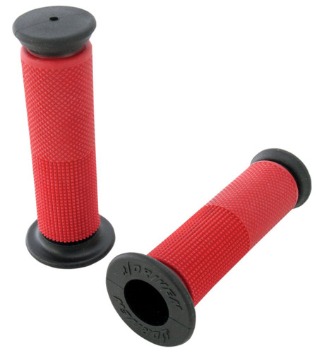 Driven Red Superbike 7/8" Twist-Throttle Handlebar Grips (D091RDO)