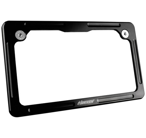 Driven Aluminum Black License Plate Frame (DFLP-01)