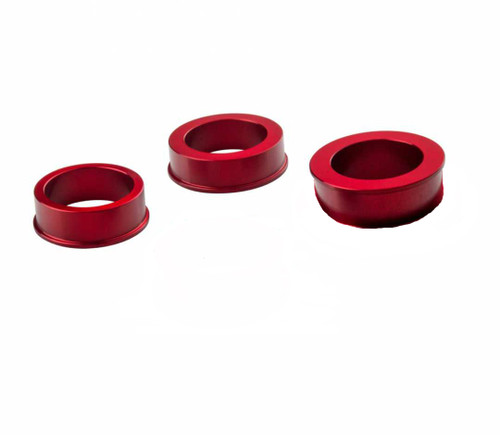 Driven Captive Red Wheel Spacers (DCWS-011)