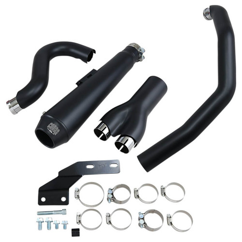 Cobra El Diablo 4" Black 2-into-1 Exhaust System (6483B)