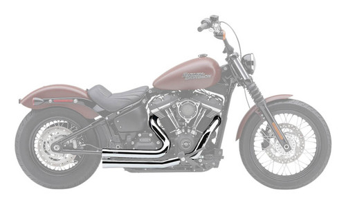 Cobra 909 2-into-2 Chrome Exhaust System (6712)