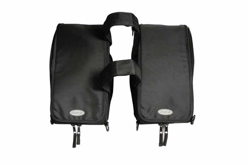 Dowco Fastrax Value Series Black Motorcycle Saddlebags (50105-00)