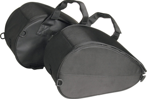 Dowco Fastrax Value Series Black Motorcycle Saddlebags (50105-00)