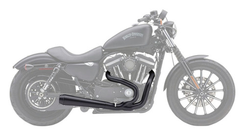 Cobra El Diablo 2-into-1 Black 4" Exhaust System (6473B)