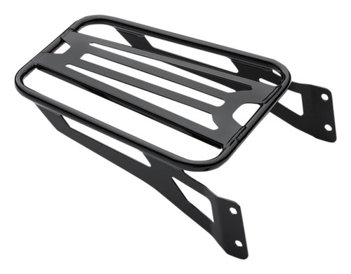Cobra Tube-Style Black Luggage Rack for Cobra Sissy Bars (602-3500B)