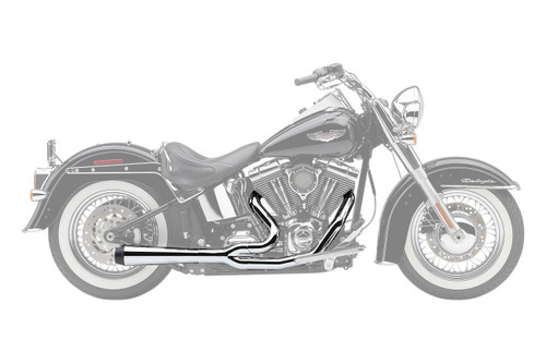 Cobra El Diablo 2-into-1 Chrome 4" Exhaust System (6483)