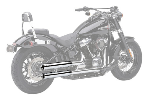 Cobra 3" Neighbor Hater Chrome Slip-On Mufflers (6048)