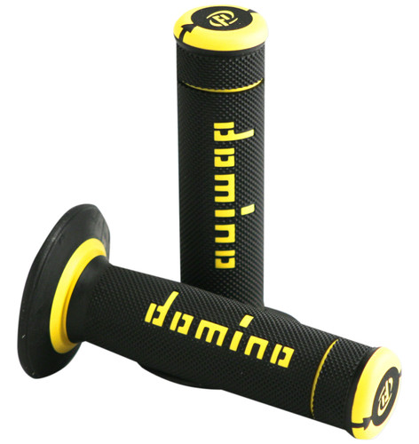 Domino Xtreme Twist Throttle Black/Yellow Handlebar Grips (A19041C4740A7-0)