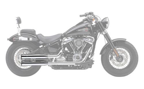 Cobra 3" RPT Chrome Slip-On Mufflers (6058)