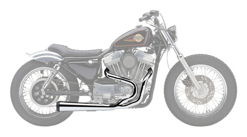 Cobra El Diablo 2-into-1 Chrome 4" Exhaust System (6471)