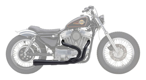 Cobra El Diablo 2-into-1 Black 4" Exhaust System (6471B)