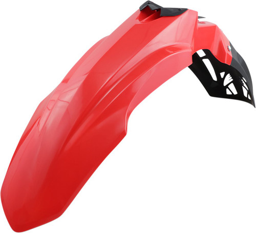 Cycra Cycralite Red Plastic Front Fender (1CYC-1403-32)