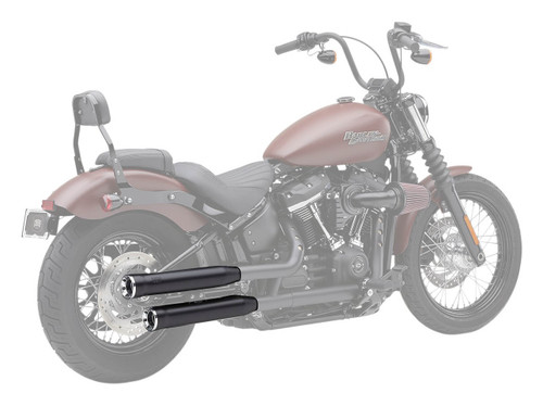 Cobra 3" RPT Black Slip-On Mufflers (6058B)
