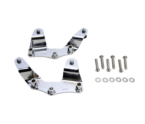 Cobra Chrome Docking Kit for Detachable Backrests & Luggage Racks (602-2100)
