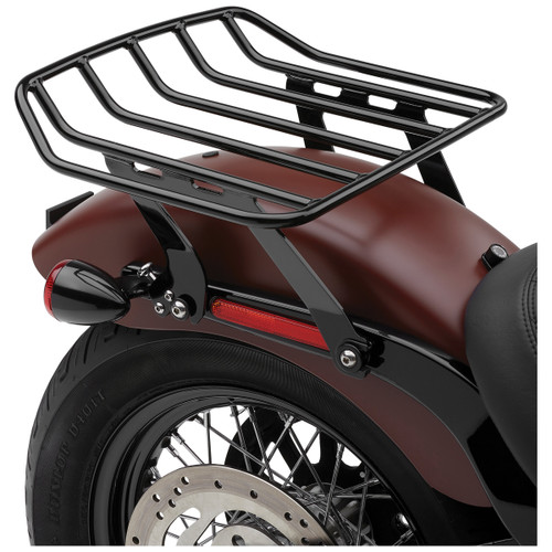 Cobra Big Ass Detachable Black Rear Luggage Motorcycle Rack (602-2614B)